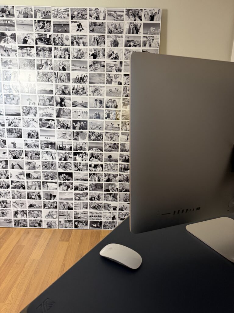giant photo collage